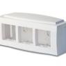 Коробка установочная под BRAVA 6мод. (для кабель-канала 70х22/90х25/TMC) DKC 09221