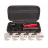 Пресс-клещи с набором матриц CTD+5 серия QUICK PRO КВТ 101859