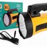 Фонарь аккумуляторный 35LED 29315 аккум. 6В 4А.ч 220В пластик. желт. (кор.) Camelion 10469