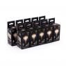 Лампа светодиодная филаментная Black Filament 11Вт P45 шар 2700К тепл. бел. E14 810лм GAUSS 105801111
