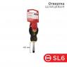 Отвертка шлицевая SL 6х40мм двухкомпонентн. рукоятка Rexant 12-4725