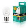 Лампа светодиодная LED5-G45/830/E27 5Вт шар матовая 3000К тепл. бел. E27 410лм 170-265В Camelion 12028
