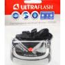 Фонарь налобный LED 5380 (3Вт COB LED 3 режима черн. пласт. пакет) Ultraflash 12870