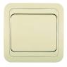 Переключатель проходной 1-кл. СП Mimoza 10А IP20 крем./крем. Makel 25005