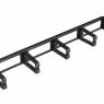Организатор CM-1U-PL кабельный с пласт. кольцами 19дюйм 1U Hyperline 15446