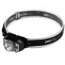 Фонарь аккумуляторный налобный AccuH1-L5WZ-bk zoom LED 5Вт + 2хRED SMD IP54 5 режимов: 100проц. 180лм 3.5ч/50проц. 110лм 5.5ч/30проц. 65лм 15ч/красн. 28ч/мигающ. красн. 12ч аккум. 0.8А.ч управл. жестами черн./сер. JazzWay 5036642