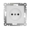 Розетка 1-м СП Karea 10А IP20 без заземл. механизм бел. Makel 57001022