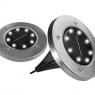 Светильник светодиодный SLR-S12 8SMD грунтовый IP44 корпус нерж. сталь солнечная батарея (уп.2шт) ФАZА 5040984