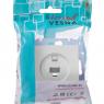 Розетка компьютерная 1-м СП Vesna механизм бел. LEZARD 742-0288-139