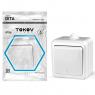 Переключатель 1-кл. ОП Dita IP54 10А 250В бел. TOKOV ELECTRIC TKL-DT-P1-C01-IP54
