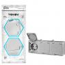 Розетка 3-м ОП Dita 16А IP54 250В с заземл. с сер. крышкой сер. TOKOV ELECTRIC TKL-DT-R3Z-C06-IP54