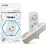 Разветвитель 3-м без заземл. 16А 250В IP20 полипропилен бел. TOKOV ELECTRIC TKL-S3-C01