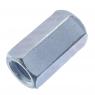 Гайка соединительная М 10 DIN 6334 цинк (уп.2шт) европодвес СТРОЙМЕТИЗ 30500612