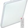 Светильник светодиодный PREMIUM MYSTERY QUADRO 75Вт 230В 3000-6500К 6000лм IP40 530х530х70мм настенно-потолочный управляемый с пультом ДУ КОСМОС KSMystQD75W