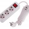 Удлинитель 3х5м с заземл. 16А IP20 Lila с выкл. LEZARD 720-0305-302
