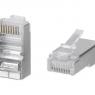 Коннектор RJ45(8P8C) кат.5E экранир. универс. (уп.100шт) TOKOV ELECTRIC TKE-CN-5E24-STP