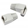 Колпачок изолирующий для разъема RJ45 PVC сер. (уп.100шт) TOKOV ELECTRIC TKE-IC-RJ45-GR