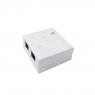 Розетка компьютерная 8P8C (RJ45) UTP кат.5E 2 порта TOKOV ELECTRIC TKE-SMB-8P8C-2P-UTP