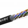 Кабель витая пара U/UTP 4х2х24AWG(0.51мм) кат.5E PE TOKOV PRO Fluke tested (м) TOKOV ELECTRIC TKP-C05-U42-5E-305-OD