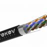 Кабель витая пара F/UTP 4х2х24AWG(0.51мм) кат.5E PE TOKOV PRO Fluke tested (м) TOKOV ELECTRIC TKP-C05-F42-5E-305-OD
