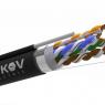 Кабель витая пара F/UTP 4х2х24AWG(0.48мм)+тросс кат.5E PE Fluke tested (м) TOKOV ELECTRIC TKE-C05-F/UTP-42-5E-305-ODC