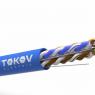 Кабель витая пара U/UTP 4х2х24AWG(0.57мм) кат.6 LSZH TOKOV PRO Fluke tested (м) TOKOV ELECTRIC TKP-C08-U/UTP-42-6-305-LSZH