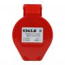 Розетка кабельная 214 16А 380AC 3P+PE 6ч IP44 КЭАЗ 222750