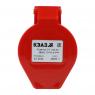 Розетка кабельная 214 16А 380AC 3P+PE 6ч IP44 КЭАЗ 222750