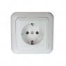 Розетка 1-м СП РС10-307 10А IP20 евро стандарт бел. БЕЛ. ЦЕРКОВЬ РС10-307