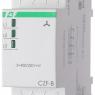 Реле контроля фаз CZF-B (3х400/230+N 8А 1перекл. IP20 монтаж на DIN-рейке) F&F EA04.001.002