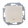 Выключатель 1-кл. СП Simon 15 10А IP20 с подсветкой винтов. зажим механизм шампань Simon 1591104-034