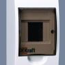 Корпус навесной ЩРН-П-4 20х11х9 4мод.IP41 пластик. DEKraft 31008DEK