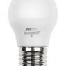 Лампа светодиодная PLED-ECO 5Вт G45 шар матовая 3000К тепл. бел. E27 400лм 230В 50Гц JazzWay 1036957A