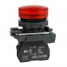 Лампа сигнальная OptiSignal D22 C5-L-B4 красн. пластик 24VAC/DC XB5AVB4 КЭАЗ 332191