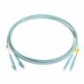 Патч-корд FC-D2-503-LC/PR-LC/PR-H-3M-LSZH-AQ волоконно-оптический (шнур) MM50/125(OM3) LC-LC duplex 10G/40G LSZH 3м Hyperline 34455