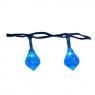 Гирлянда светодиодная «Бриллианты» ULD-S0280-020/DTA BLUE IP20 DIAMONDS с контроллером 20led 2.8м прозр. син. UNIEL 07922