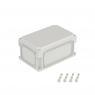 Корпус 300х200х146мм IP67 с непрозр. крышкой 21мм с фланцами пластик. DKC 532210
