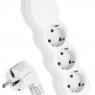 Удлинитель 3х5м с заземл. 10А IP20 ПВС 3х0.75 КОСМОС YKsm5m-3g-Z(10A)P