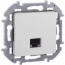Розетка компьютерная Inspiria RJ45 кат.5E UTP бел. IEK 673825