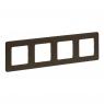 Рамка 4-м Inspiria бронз. IEK 673969