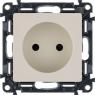 Розетка 1-м СП Valena Life 16А IP20 250В 2P защ. шторки безвинтов. клеммы с лицев. панелью механизм сл. кость Leg 753516