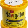 Припой 93 084 NEM-Pos02-61K-2-K100 (ПОС-61; катушка; 2мм; 100 г) Navigator 93084