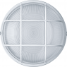 Светильник ЛОН 94 803 NBL-R2-60-E27/WH 1х60Вт E27 IP54 (аналог НПБ 1302 бел. круг с решеткой 60Вт) Navigator 94803