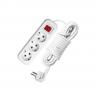 Удлинитель 3х2м с заземл. 16А IP20 S-303 ПВС 3х1 с выкл. UNIVersal 9634418