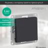 Выключатель 1-кл. СП AtlasDesign 10А IP20 (сх. 1) 10AX механизм карбон SE ATN001011