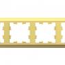 Рамка 4-м AtlasDesign Antique универс. зол. SE ATN101604