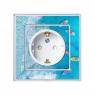 Розетка 1-м СП AtlasDesign Art 16А IP20 с заземл. защ. шторки механизм бел. SE ATN200145