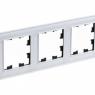 Рамка 3-м AtlasDesign Nature стекло бел. SE ATN320103