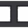 Рамка 2-м AtlasDesign Aqua IP44 карбон SE ATN441002