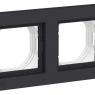 Рамка 2-м AtlasDesign Aqua IP44 карбон SE ATN441002